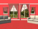 Curtains, Wall Tiles and Carpets in Atomica Colours Screenshot