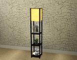 Floor Lamp with Shelves